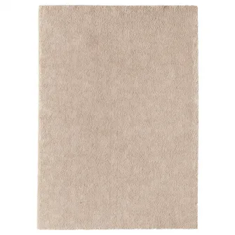 IKEA STOENSE Covor, fir scurt, alb murdar, 170x240 cm