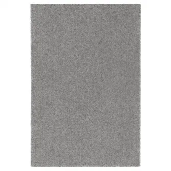 IKEA STOENSE Covor, fir scurt, gri mediu, 200x300 cm