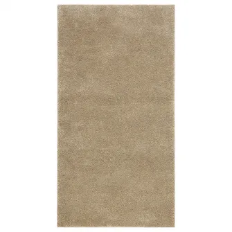 IKEA STOENSE Covor, fir scurt, bej, 80x150 cm