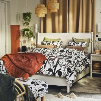 IKEA STOENSE Covor, fir scurt, bej, 80x150 cm