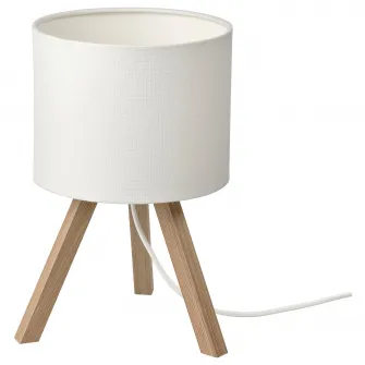 IKEA STORSEGEL Veioza, frasin/alb