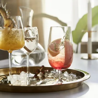 IKEA STORSINT Pahar bere, sticla transparenta, 48 cl