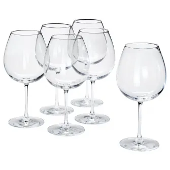 IKEA STORSINT Pahar vin rosu, sticla transparenta, 67 cl