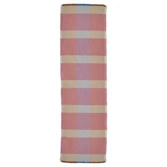 IKEA STRANDFLOKA Servet masa, cu model/multicolor, 35x130 cm