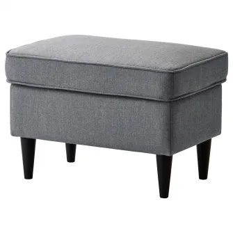 IKEA STRANDMON Taburet, Nordvalla gri inchis