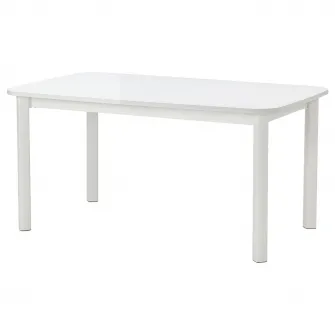 IKEA STRANDTORP Masa extensibila, alb, 150/205/260x95 cm