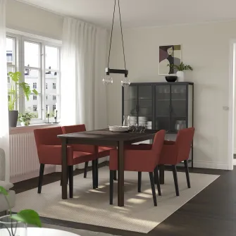 IKEA STRANDTORP Masa extensibila, maro, 150/205/260x95 cm