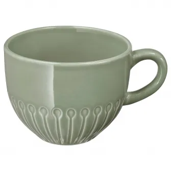 IKEA STRIMMIG Cana, ceramica vitrificata gri-verde deschis, 36 cl