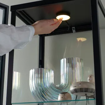 IKEA STRIMSÄV Spot LED, negru