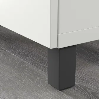 IKEA STUBBARP Picior, gri inchis