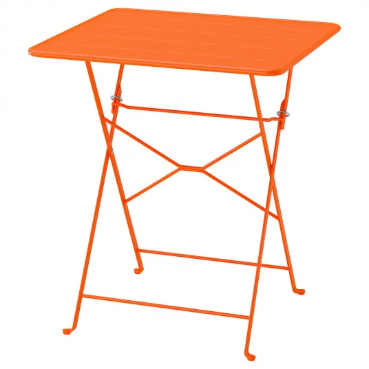 IKEA SUNDSÖ Masa, portocaliu deschis exterior, 65x65 cm