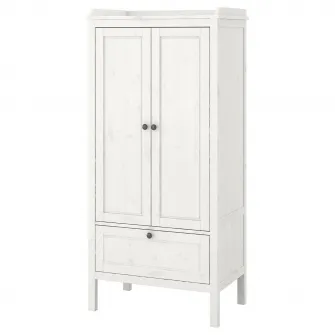 IKEA SUNDVIK Dulap de haine, alb, 80x50x171 cm