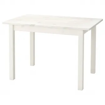 IKEA SUNDVIK Masa pentru copii, alb, 76x50 cm