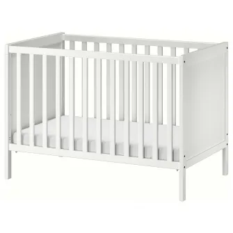 IKEA SUNDVIK Patut, alb, 60x120 cm