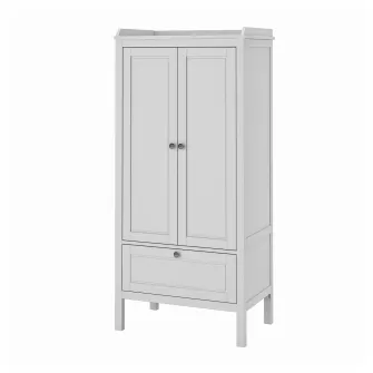 IKEA SUNDVIK Dulap de haine, gri, 80x50x171 cm