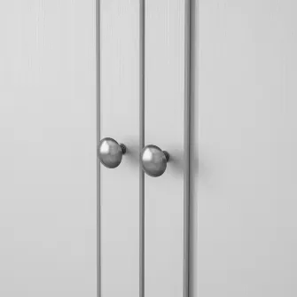 IKEA SUNDVIK Dulap de haine, gri, 80x50x171 cm