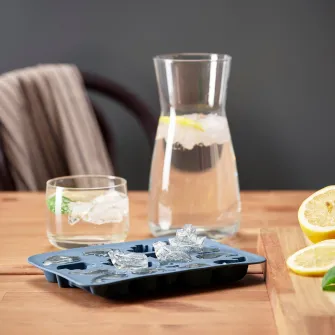 IKEA SURSÖT Tava cuburi gheata, albastru inchis