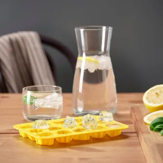 IKEA SURSÖT Tava cuburi gheata, galben neon