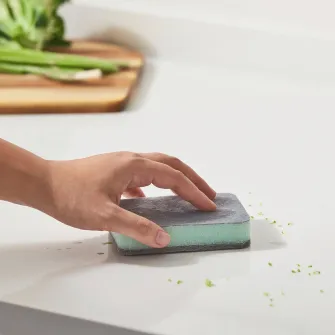 IKEA SVAMPIG Burete, gri-verde