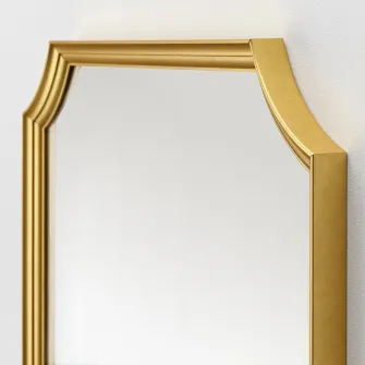 IKEA SVANSELE Oglinda, auriu, 73x158 cm