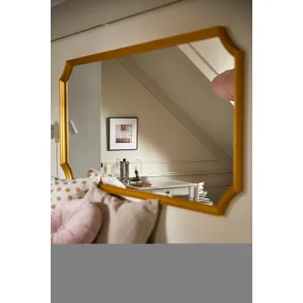 IKEA SVANSELE Oglinda, auriu, 73x158 cm
