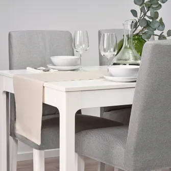 IKEA SVARTSENAP Servet masa, natur, 35x130 cm