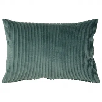 IKEA ÅSVEIG Fata perna, gri-turcoaz inchis, 40x58 cm