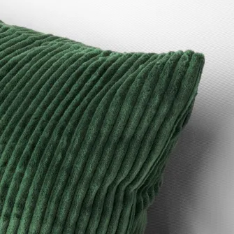 IKEA ÅSVEIG Fata perna, verde inchis, 40x58 cm
