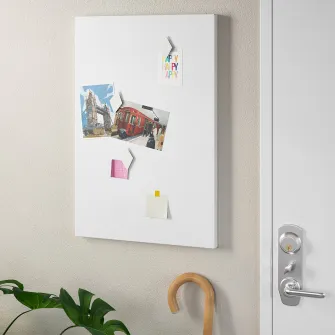 IKEA SVENSÅS Panou afisaj, alb, 40x60 cm