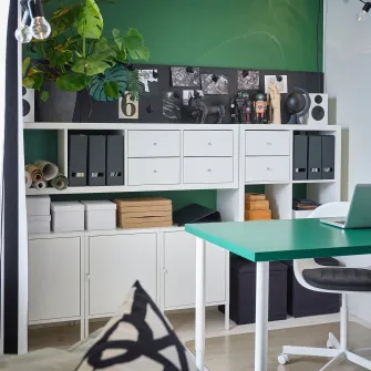IKEA SVENSÅS Panou afisaj, negru, 40x60 cm