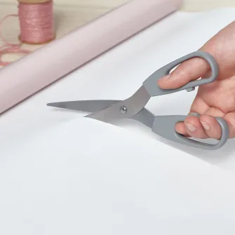 IKEA SVÄRDFISK Set 2 foarfece, inox gri/gri-turcoaz