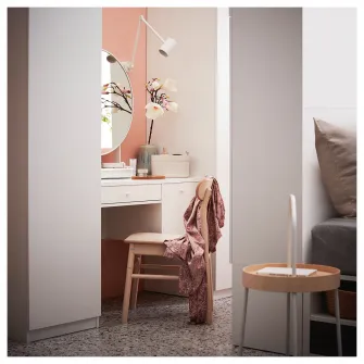 IKEA SYVDE Masuta de toaleta, alb, 100x48 cm