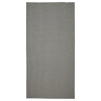 IKEA TAGGLUSERN Metraj pre-taiat, negru/alb, 150x300 cm