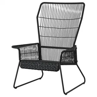 IKEA TALLSKÄR Fotoliu, exterior, antracit