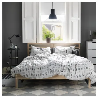 IKEA TARVA Cadru pat, pin/Luröy, 140x200 cm