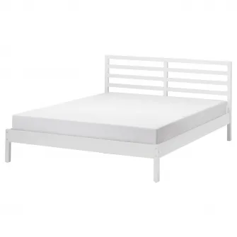 IKEA TARVA Cadru pat, vopsit alb, 160x200 cm