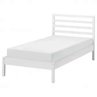 IKEA TARVA Cadru pat, vopsit alb, 90x200 cm