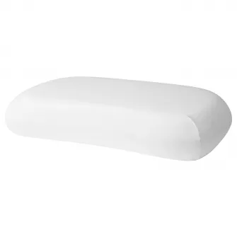 IKEA TÖCKENFLY Fata perna ergonomica, alb, 29x43 cm