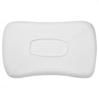IKEA TÖCKENFLY Fata perna ergonomica, alb, 29x43 cm
