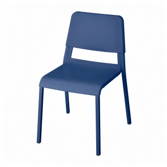 IKEA TEODORES Scaun, albastru