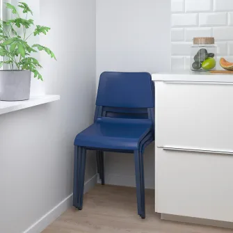 IKEA TEODORES Scaun, albastru