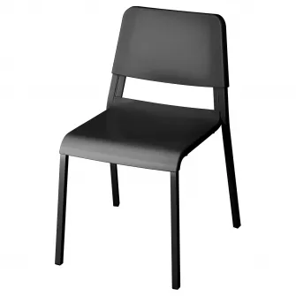IKEA TEODORES Scaun, negru