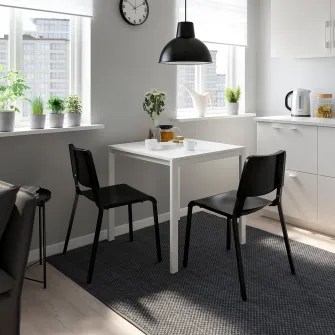 IKEA TEODORES Scaun, negru