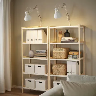 IKEA TERTIAL Veioza birou, alb
