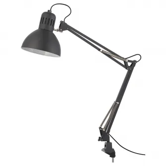 IKEA TERTIAL Veioza birou, gri inchis