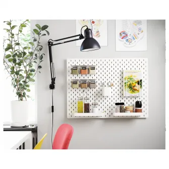 IKEA TERTIAL Veioza birou, gri inchis
