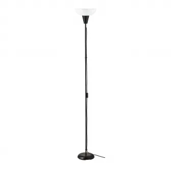 IKEA TÅGARP Lampadar iluminat directionat sus, negru/alb