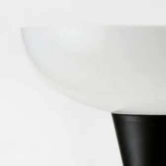 IKEA TÅGARP Lampadar/veioza, negru/alb