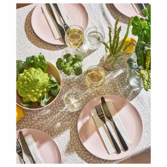 IKEA TILLAGD Set tacamuri, 24 piese, inox