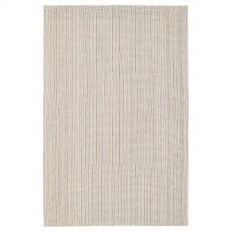 IKEA TIPHEDE Covor, tesatura plata, natur/negru, 120x180 cm